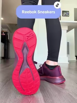 These Reebok sneakers are giving comfy everyday mom shoe 👟🩵 Perfect for walks, errands, and all the running around! @QVC, Inc  #Reebok #WomensSneakers #MomStyle #TikTokShopStockUp #FallDealsForYou