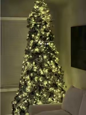 Árbol con nieve ❄️ este es el de 9ft🤍🫶🏻@YITAHOME #christmastree #furniture #homedecor #blackfriday #christmas 