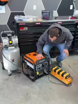 The generator that keeps your house running when nobody else’s is! #generator  #generators #poweroutage  