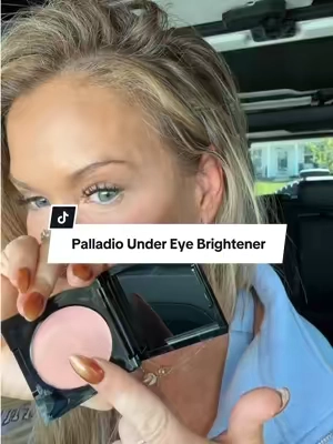 Under eye brightener is the fastest way to get a more youthful awake look!! I love @Palladio because it’s infused with caffeine, Vitamin E, and biotin so acts more as skincare that color corrects!! #palladiobeauty #undereyeconcealer #makeuphacks #undereyebrightener #concealer 