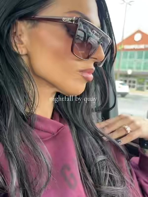 sunnies so good you collect every color @Quay #quaytoyournextchapter #quay #oversizedsunglasses #sunnies #baddievibes 