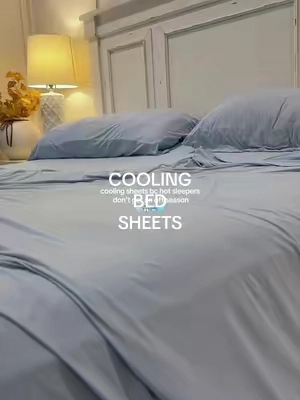 cooling sheets for the hot sleepers who need that fresh cool bed feeling all year long ❄️ soft, breathable and made to keep your bed feeling comfortable without giving up the cozy feeling #Coolingsheets #HotSleepers #CoolingBedding #BedSheetSet #BedroomEssentials @Bedsure 