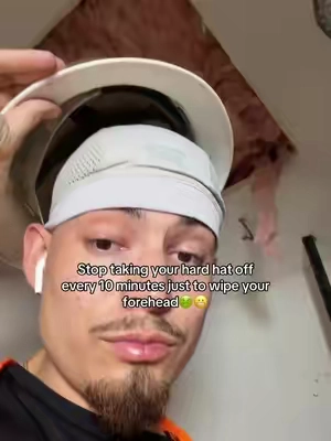 #skullcap #hardhat #sweatcontrol 