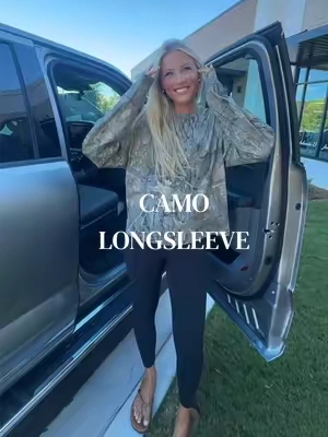 One of my favs forsureee!!!!! #camo #camolongsleeve #camofind #camoflauge #countryshirt 