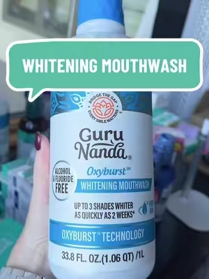 Oxyburst whitening mouthwash VALUE SIZE 🦷✨ @GuruNanda LLC @Pearl @Puneet Nanda bridge the gap #whiteningmouthwash #teethwhitening #gurunandapartner 