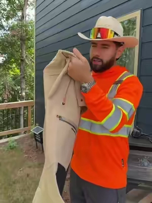 Now we can work comfortably this winter! 😮‍💨🙏🏽 #menworkpants #workpants #menworkclothes #construction #landscaping 