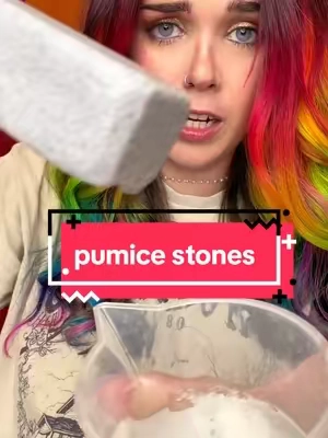 pumice stones are so much easier #pumicestonecleaning #cleaninghack 