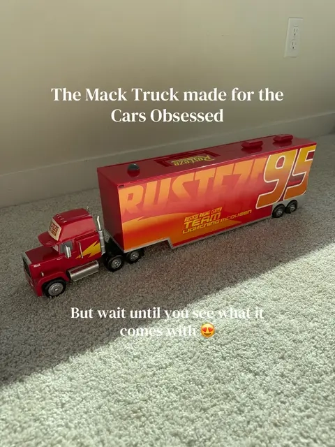 This is the gift you want to put under the tree this year for your Cars Obsessed kid 🎄🎁🎅 ##cars #carstoy #macktruck#disneystore #disneytoy @Disney Store 