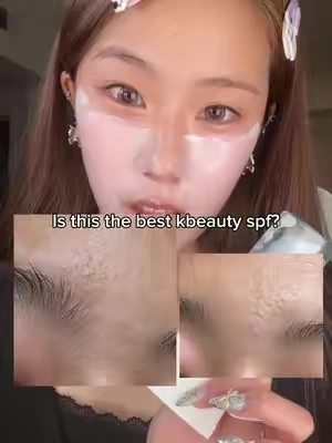 The best sun serum in the market?! @SKIN1004 US  #skin1004 #sunscreen #kbeauty #koreansunscreen #skincare 