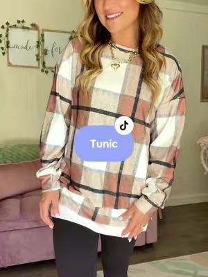 Perfectly oversized tunic that can be dressed up or down! Gives that layered look without the bulk! @OFEEFAN 