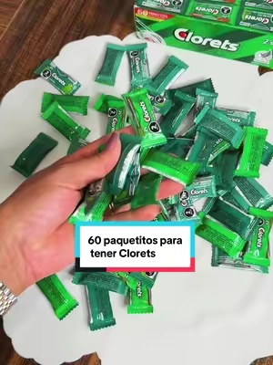60 paquetitos para tener Clorets #Clorets #Menta #FreshBreath #EverydayEssentials #Home 