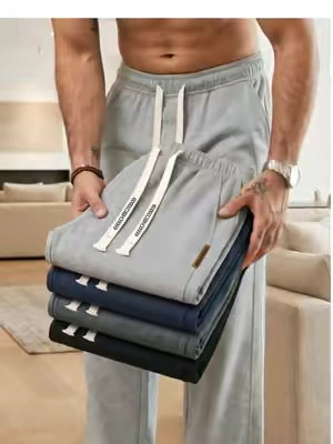 Guys, comfy pants don't have to look sloppy#pants #mensfashion #casualpants #elasticwaist #DailyWear 