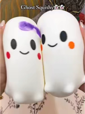 My kids are going to freak seeing these in their boo baskets!!! #ghost #squishy #squishytoy #squishies #fidgettoys