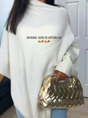 wearing a small in the most comfy shawl  