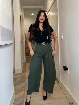 Replying to @Ashley Michelle here they are and the color options wow 😍 Ps they do have stretch in the waist !! #trouserpants #pants #trouser #trousersoutfit 