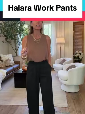 Replying to @Marie  I agree! ☝️  #Trousers #WorkPants #Pants #womensfashion #businesscasual @Halara_official 