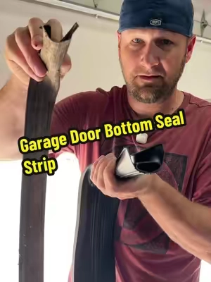 Garage Door Bottom Seal Strip, VEVOR Heavy-Duty Garage Door Bottom Seal Strip, U+ O-Ring Combination with Aluminum Plate, 16 ft Long Weatherproof Seal with 5/16in T-Ends & 3.75in Width, Insulation for Shops, Easy Installation, Blocks Air, Moisture, Dust, Insects, Black. #vevortools #vevorttshop #garagedoorseal #garagedoor #garageseal @VEVOR Store 
