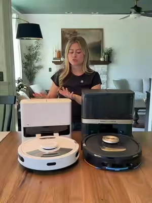 Make sure you understand the differences before buying! #sharkrobotvacuum #sharkrobotvacmop #robotvacmop #sharkrobot #cleanfloors 