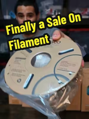 When you get 10 you won't believe the price! Finally a true sale on filament 3d printers we are here! #3d #DIY #3dprinting #filament #tiktokshopfalldealsforyou 