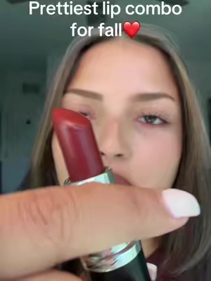 In love with this #falllipcombo #lipcombo #maccosmetics 