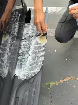 ¡Cómo restaurar las molduras de plástico! #chemicalguys #detailing #parati #fypchallenge