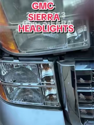 #truck #gmc #chevy #tiktokshop #headlights. G-PLUS AUTO HEADLIGHTS FOR GHMC/CHEVY 2007-2013 SIERRA TRUCK. Several options available 