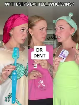 There’s a TRIO now?! #teethwhitening 
