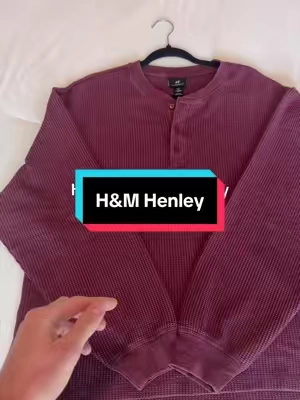 6’1 170 wearing size L🤝 #henleyshirt #henley 