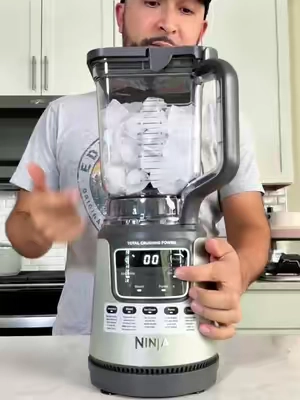 the easiest way to do meal prep using this blender #blender #ninjablender #mealprep #smoothiemaker #tiktokshopstockup 