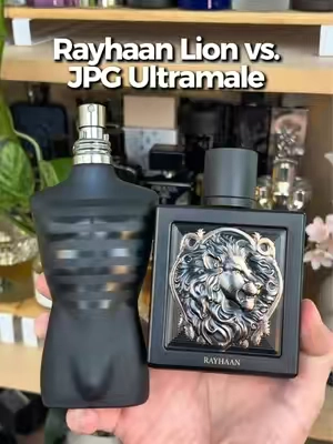 JPG Ultramale vs. Rayhaan Lion - How close are they? 🤔 This is one I genuinly cannot pick apart. #fragrancetok #fragrancetiktok #fragrances #mensfragrance #jpgultramale 