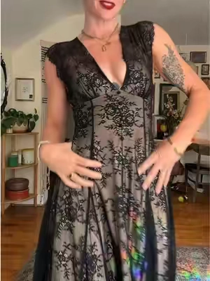 Builtin shapewear dress WITH a pee hole  #shapeweardress #formaldress #datenightdress #lacedress #darkaesthetic 