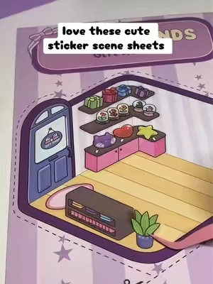 Comes in a pack of twenty #stickerscene #stickerscenesbook #cozyhobbies #hobbiesathome #stickers 