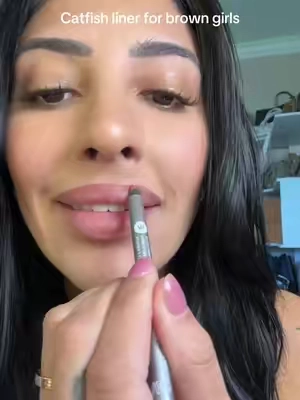 Nutmeg for the win for all skintones🔥🔥 #lipliner #wonderskin 