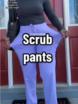 Super stretchy scrub pants  #scrub #nurselife #healthcare #falldealsforyou #yogapants 