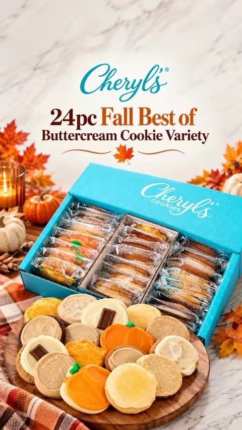 #cookies #cherylscookies #buttercreamcookies #tiktokshopfalldealsforyou 