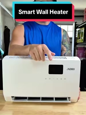 Now you dont have to worry about heating up the entire house when you dont need to.. #smartwallheater  #smartheater  #wallheater #portablewallheater  #spaceheater 