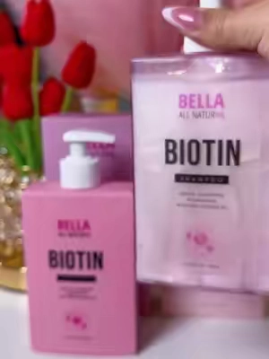 Bella All Natural Biotin Shampoo and Conditioner