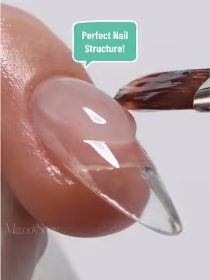 Having trouble creating a smooth nail structure? 💅 This brush helps spread the gel evenly and build the perfect apex! 🥰 Check my shop now!🔥 #melodysusie #nailgel #nailtools #nailbrush #beginnernailtech 