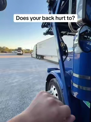 Does your back hurt? #SeatCushion #BackPain #TruckDrivers #TruckerLife