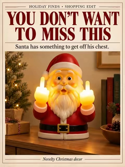 MY GUESTS WILL LOVE THIS #santa 