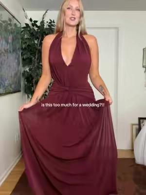 I mean??? It’s just so flattering I can’t not wear it 🤎 #fashion #OOTD #outfit #fashiontiktok #wedding 
