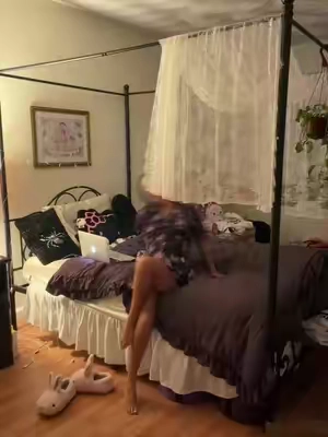 I love this trend #etherealkaleigh #coraline #bedroom #canopy 