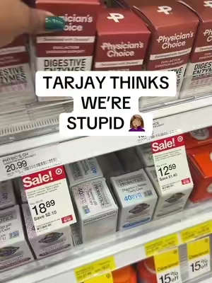 Too bad I caught ‘em trying to rip us off! Get your Physician’s Choice bundles here on TikTok for the low-low! + try PHYSFAM @ checkout for a lil’ razzle dazzle! My fav is the gut guardian bundle 💙 #physicianschoice #digestiveenzymes #probiotic #tiktokshopfalldealsforyou #tiktokshopcreatorpicks   30+ women free shipping womens supplements 35+ women coupon code 35+ females Female supplements Female health 35+ women beauty women 35+ beauty female beauty female 35+ beauty, TikTok deal, TikTok deals, TikTok flash sale, TikTok Shop Finds, SAHMs of TikTok, TikTok Shop Deals, TikTok Shop Deal, Code, Coupon, Deal, Flash Sale, Discount, TikTok Shop, TikTok Deals, Physician's Choice Gut Guardian Bundle: Advanced Gut Health Support with 60 Billion Probiotic + Digestive Enzymes + Bloat & Gas Probiotic, Physician's Choice Gut Guardian Bundle: A trio of gut support with 60 Billion Probiotic, Bloat & Gas Probiotic, and Digestive Enzymes ½ Perfect for digestive balance and gut comfort. : 60 Billion Probiotic - 60B CFUs & 10 strains promote a healthy gut microbiome while supporting digestion and immunity Bloat & Gas Probiotic - Targets bloating at its root source with pre, pro & postbiotics, plus enzymes for daily relief i Digestive Enzymes - 16 powerful enzymes break down proteins, fats, and carlos to support meal-time discomfort One Month Supply: 30 count 60 Billion Probiotic + 30 count Bloat & Gas Probiotic + 60 count Digestive Enzymes **The above statements have not been evaluated by the Food and Drug Administration nor are these statements medical advice. This product is not intended to diagnose, treat, or cure any disease** Sales and Shipping may change at any time after this video was posted, at the discretion of the brand. Tap the product link on this post for the most current price. Final price may vary depending on each customer's available coupons. Items and quantities in your cart are exactly what you will receive unless the brand's product page or the deals tab at checkout explicitly mentions an offer giving you additional items with your purchase. As an affiliate, I may earn a commission from sales through this video. 