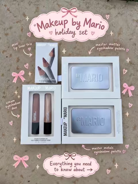 It’s time! 2026 holiday sets are here! @Makeup By Mario #makeupbymario #makeupbymarioholiday #holidaygifts #holidaygiftset #holidaygiftguide 