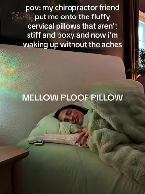 the best sleep i’ve had in years 🥹🥹 #mellowsleep #cervicalpillow #coolingpillow #neckpillow #supportivepillow @Mellow Sleep 
