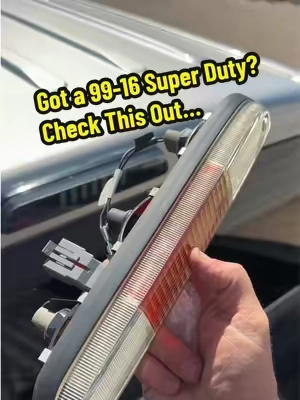 For being a budget replacement it’s surprisingly nice and actually pretty bright. #superduty #thirdbrakelight #tiktokshopfalldealsforyou #tiktokshopstockup #creatorsearchinsights 