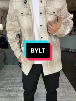5’8 155 Size M #Bylt #overshirt #flannel #jacket 