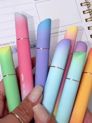 umm these are amazing 🥹 #mrpen #glitterhighlighter 