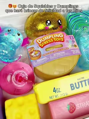 @JOYIN caja de dumplings y Squishy para niños #squishy #dumplings #tiktokshopblackfriday 