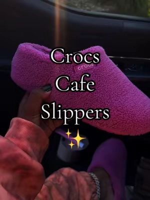 Crocs cafe slippers #crocssuperbrandday #crocsnewarrivals #tiktokshopcreatorpicks #tiktokshopblackfriday #houseslippers @CROCS US SHOP 